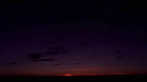 View of beautiful sunrise in ranch Stock Footage 54590820
