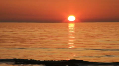 View of beautiful Sunset. Stockbeeldmateriaal 57734525