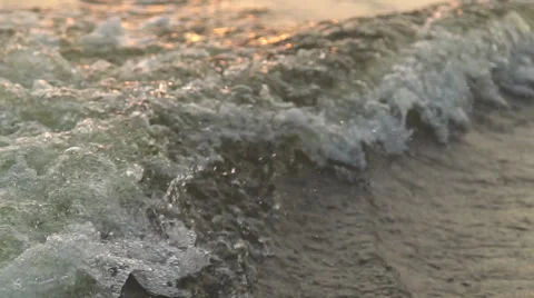 View behind the speed boat Stock Footage 68416730
