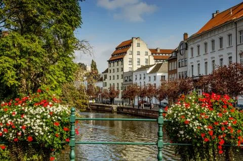 A view of the Belgian city, Lier Stock Photos