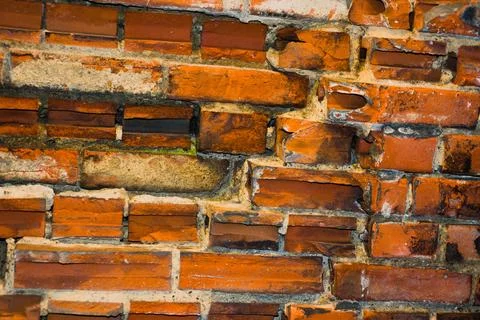 View from below of brick dome ceiling in Jameh Mosque, Isfahan, Iran. This .. Stock Photos