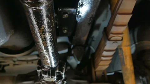 View from below on the car Stock Footage 124726620