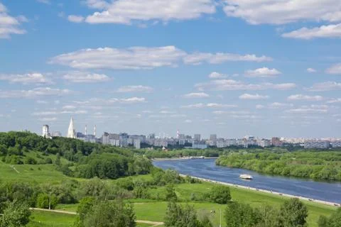 View on a bend of the river 2 Photos