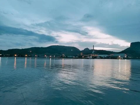View of benete pier Stock Photos