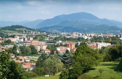 View of Bergamo Stock Photos