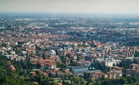View of Bergamo Stock Photos
