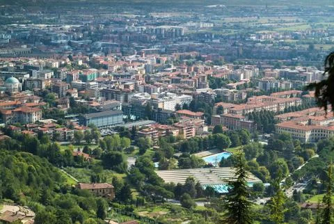 View of Bergamo Stock Photos