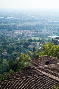 View of Bergamo Stock Photos