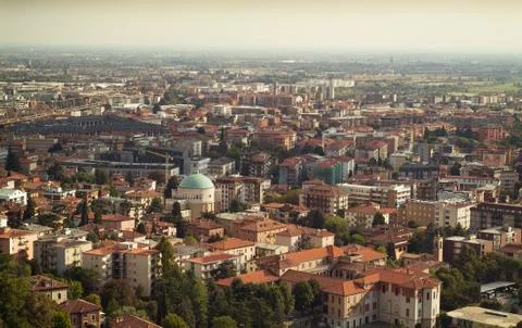 View of Bergamo Stock Photos