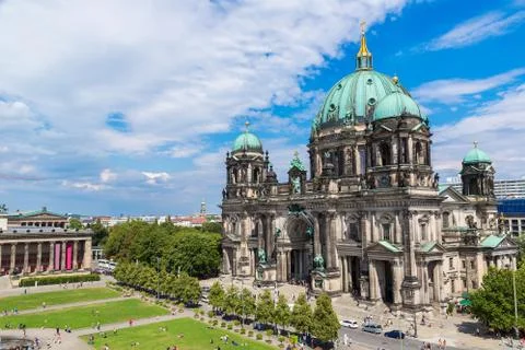 View of Berlin Cathedral Stock Photos
