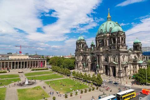 View of Berlin Cathedral Stock Photos