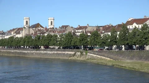 View of Besancon Stock Footage 67988567