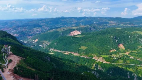 The View Beyond Stock Footage 307886544