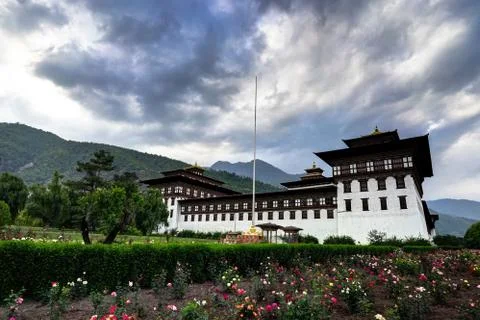 View of Bhutan Stock Photos