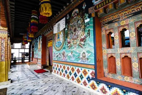 View of Bhutan Stock Photos