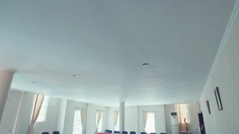 A View of Big Conference Room Stock Footage 162019942