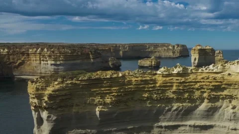 The view of the big rock Stock Footage 234578111