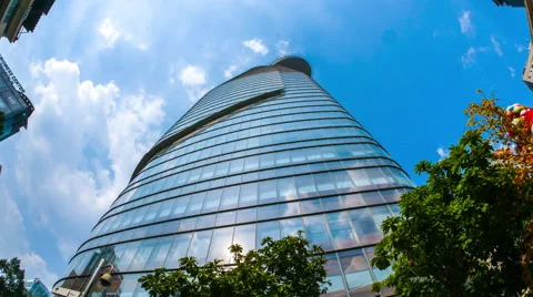 View of the Bitexco Financial Tower 스톡 동영상 64581068