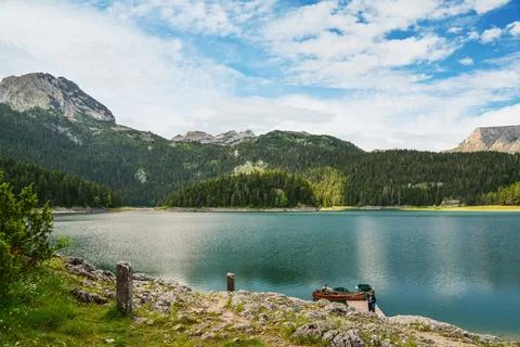 View of The Black Lake Stock Photos