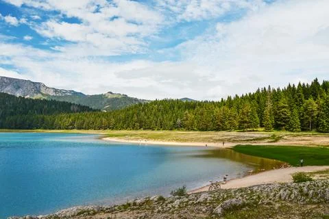 View of The Black Lake Stock Photos