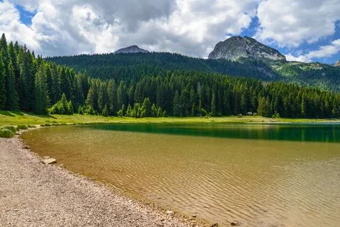 View of The Black Lake Stock Photos