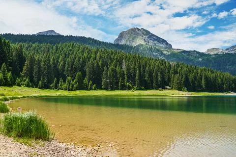 View of The Black Lake 写真素材