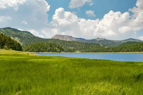 View of The Black Lake Stock Photos