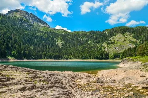 View of The Black Lake Stock Photos