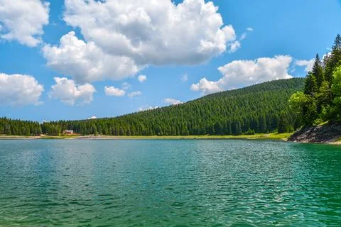 View of The Black Lake Stock Photos