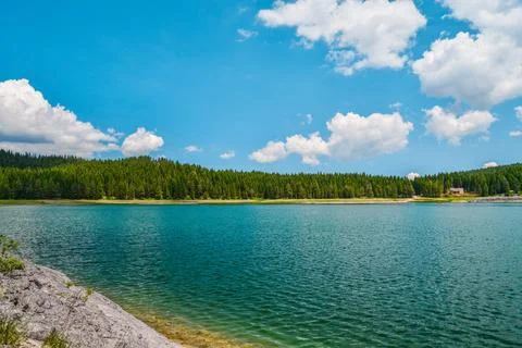 View of The Black Lake Stock Photos