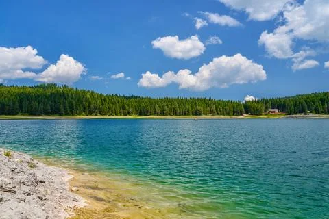 View of The Black Lake Stock Photos