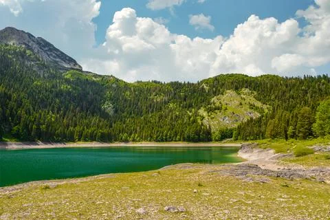 View of The Black Lake Stock Photos