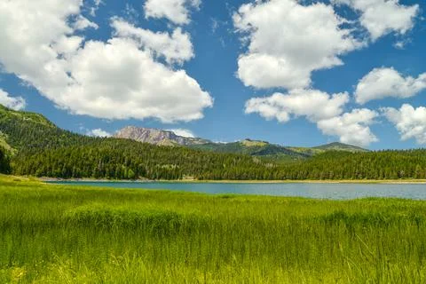 View of The Black Lake Stock Photos