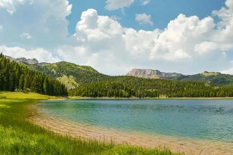 View of The Black Lake Stock Photos