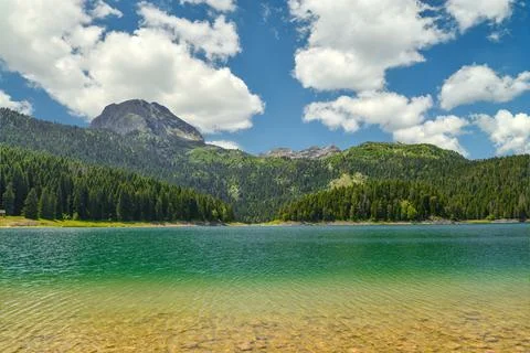 View of The Black Lake Stock Photos