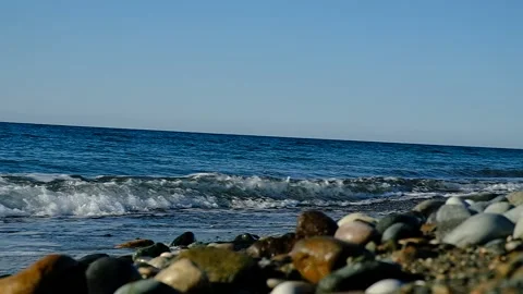 View of the Black Sea. Stock Footage 140785336