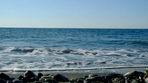 View of the Black Sea. Stock Footage 140785642