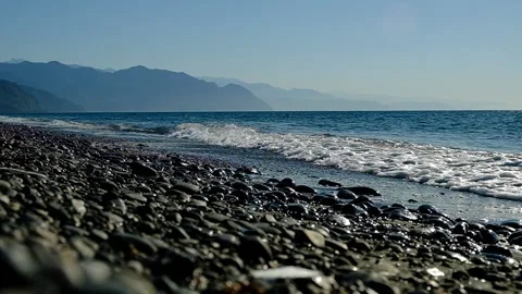 View of the Black Sea. Stock Footage 140785712