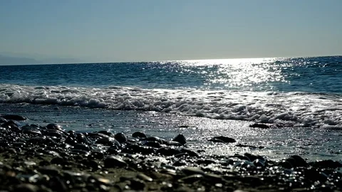 View of the Black Sea. Stock Footage 140785778