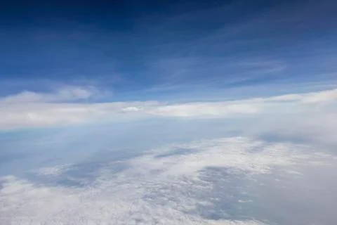 View of blue sky and cloud Stock-Fotos