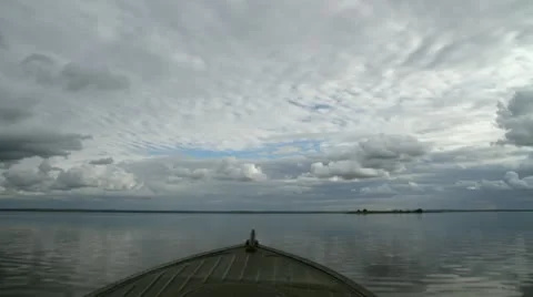 View from a boat Stock Footage 11900055