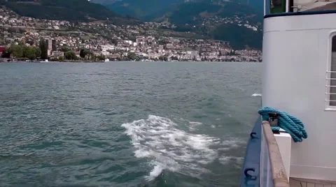 View from a Boat Stock Footage 48632897