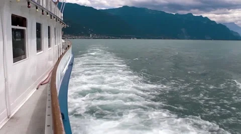 View from a Boat Stock Footage 48632910