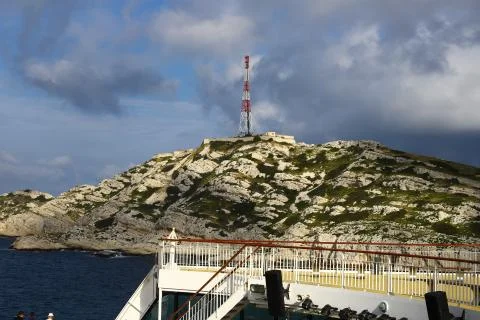 View from boat Stock Photos
