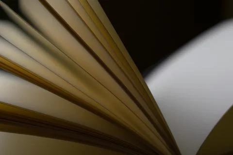 View of book pages Stock Photos