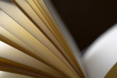 View of book pages Stock Photos