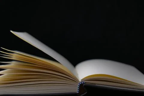 View of book pages Stock Photos