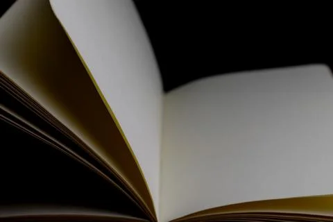 View of book pages Stock Photos