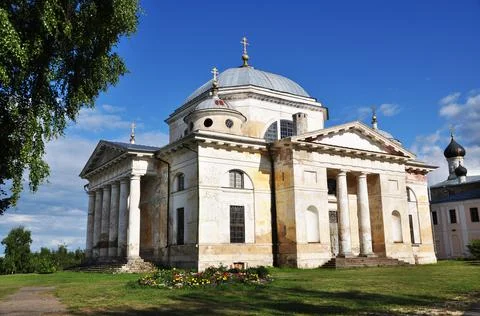 View of the Borisoglebsky Cathedral. Stock Photos