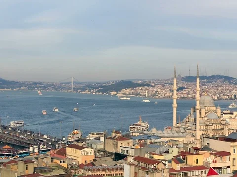 View of Bosphorus Видео 73590720